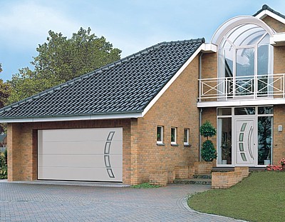 Designer garage doors and front doors from Hormann